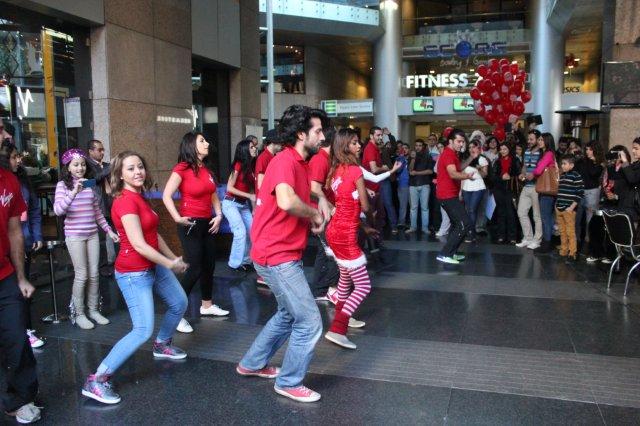 Virgin Megastore Flash Mob At Hamra 