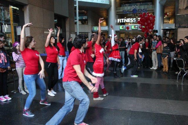 Virgin Megastore Flash Mob At Hamra 