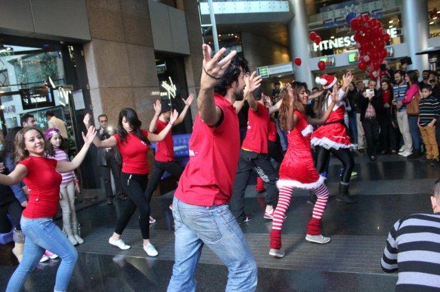 Virgin Megastore Flash Mob At Hamra 