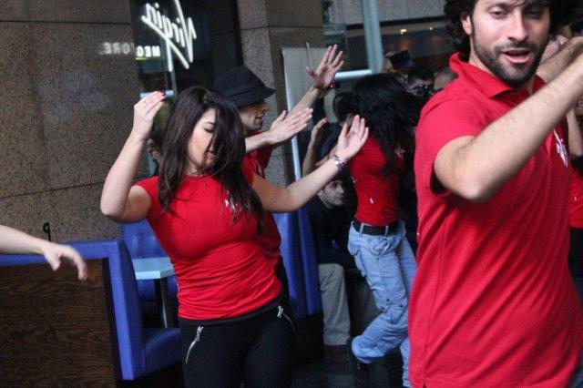 Virgin Megastore Flash Mob At Hamra 