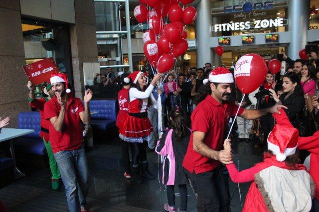 Virgin Megastore Flash Mob At Hamra 