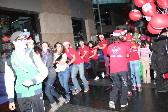 Virgin Megastore Flash Mob At Hamra 