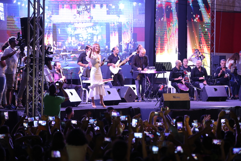 Nancy Ajram at Sandouk El Dounia