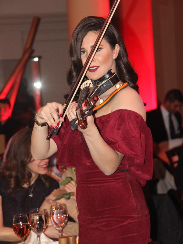 Violin Romance at Le Jardin du Royal