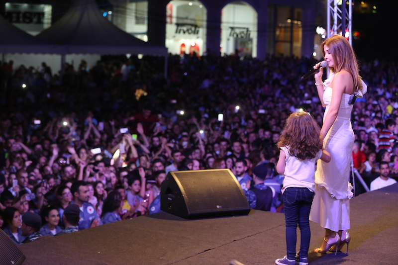 Nancy Ajram at Sandouk El Dounia