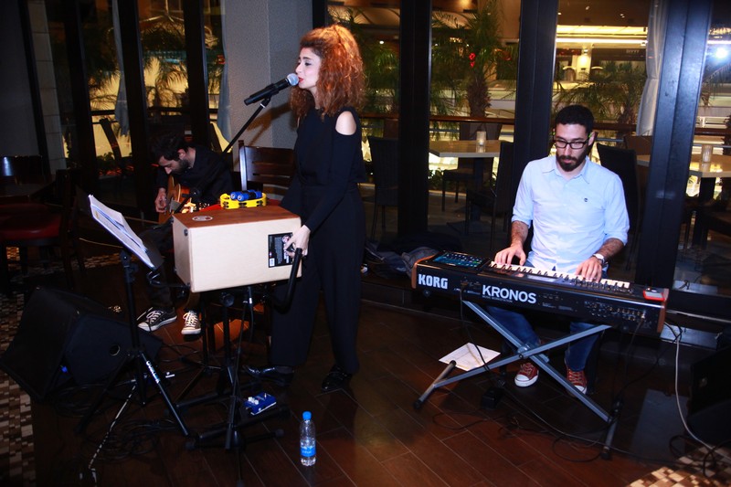 Samar & the band at P.F. Chang's 