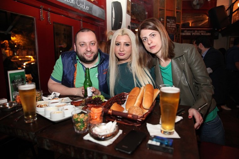 Saint Patrick's Day at Mr. Boston