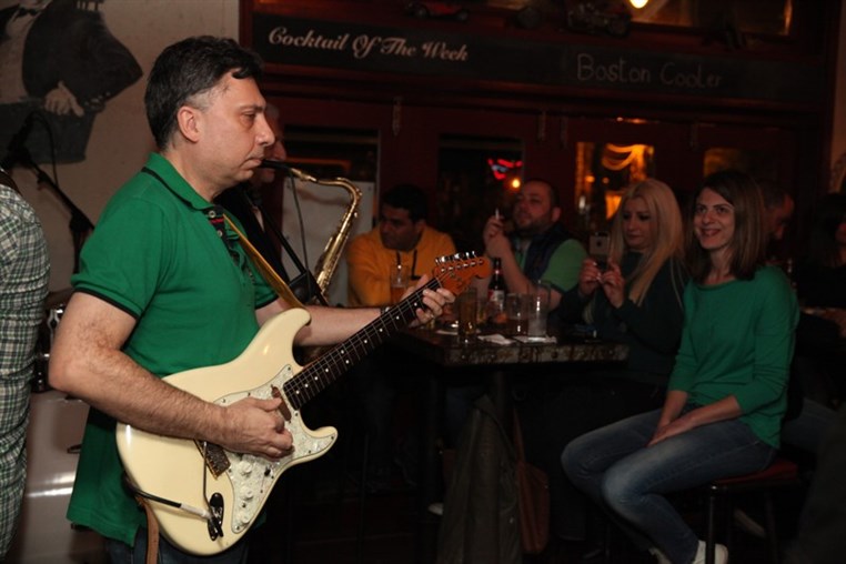 Saint Patrick's Day at Mr. Boston
