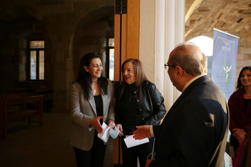 Acsauvel honoring Mrs Nabila Jabbour Fares
