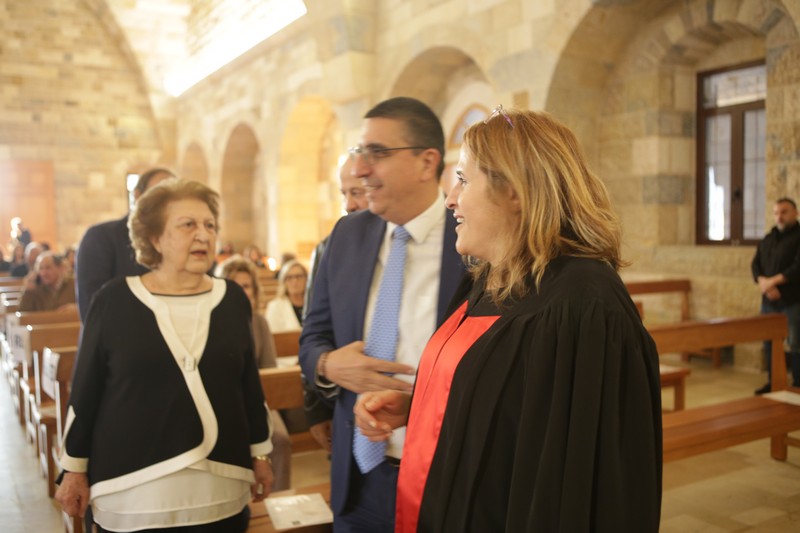 Acsauvel honoring Mrs Nabila Jabbour Fares