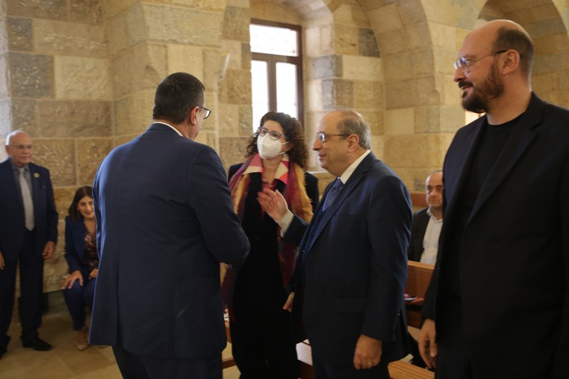 Acsauvel honoring Mrs Nabila Jabbour Fares
