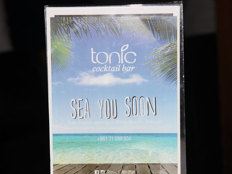 Tonic on Saturday Night