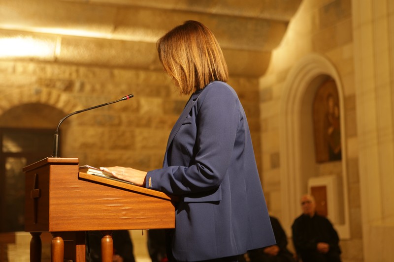 Acsauvel honoring Mrs Nabila Jabbour Fares