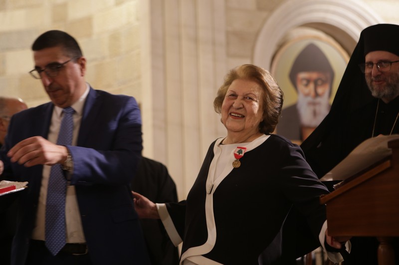 Acsauvel honoring Mrs Nabila Jabbour Fares