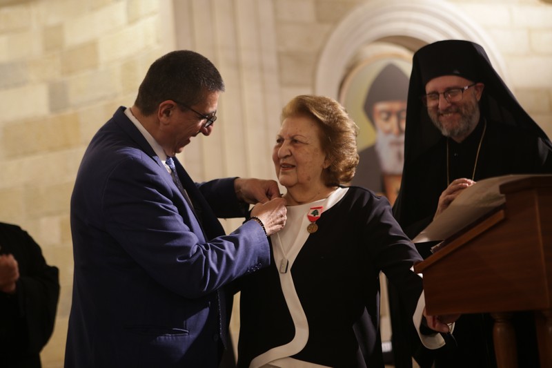 Acsauvel honoring Mrs Nabila Jabbour Fares