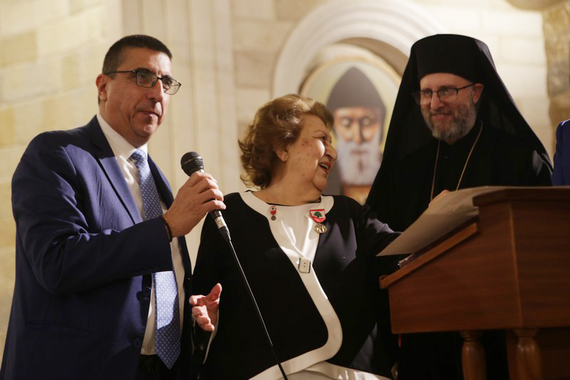 Acsauvel honoring Mrs Nabila Jabbour Fares