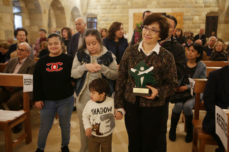 Acsauvel honoring Mrs Nabila Jabbour Fares