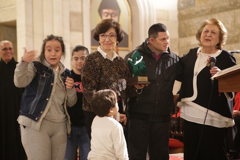 Acsauvel honoring Mrs Nabila Jabbour Fares