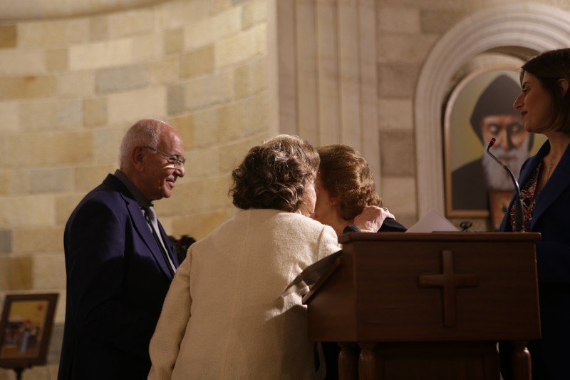 Acsauvel honoring Mrs Nabila Jabbour Fares