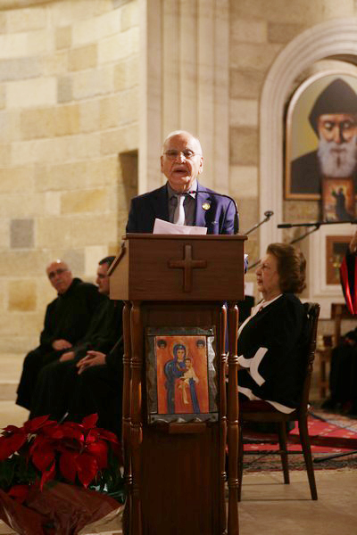 Acsauvel honoring Mrs Nabila Jabbour Fares