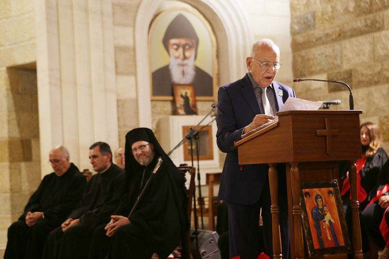 Acsauvel honoring Mrs Nabila Jabbour Fares