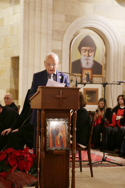 Acsauvel honoring Mrs Nabila Jabbour Fares