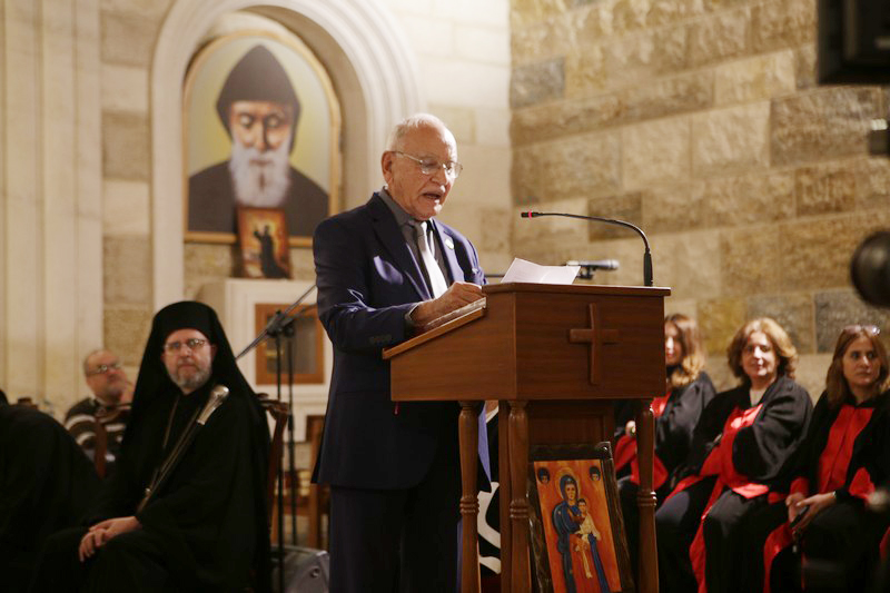Acsauvel honoring Mrs Nabila Jabbour Fares