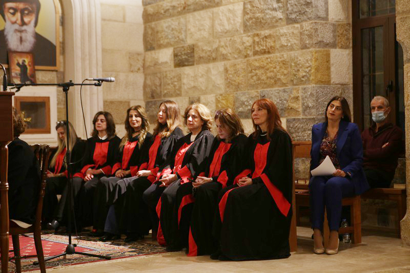 Acsauvel honoring Mrs Nabila Jabbour Fares