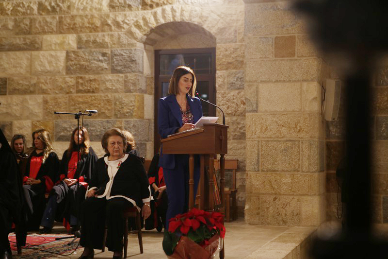 Acsauvel honoring Mrs Nabila Jabbour Fares