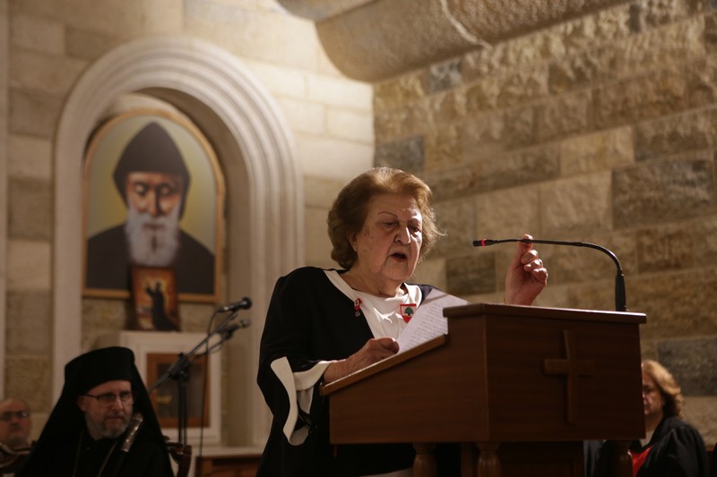 Acsauvel honoring Mrs Nabila Jabbour Fares