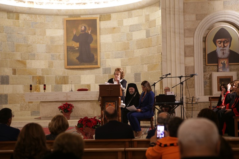 Acsauvel honoring Mrs Nabila Jabbour Fares
