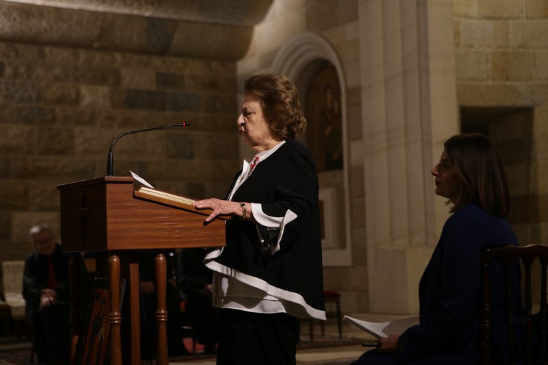 Acsauvel honoring Mrs Nabila Jabbour Fares