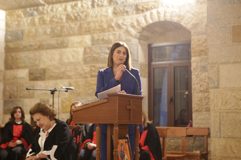 Acsauvel honoring Mrs Nabila Jabbour Fares