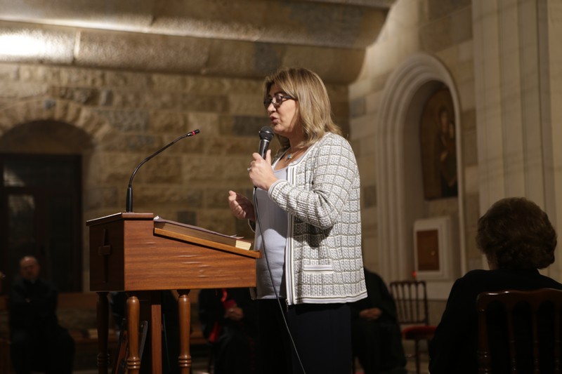Acsauvel honoring Mrs Nabila Jabbour Fares