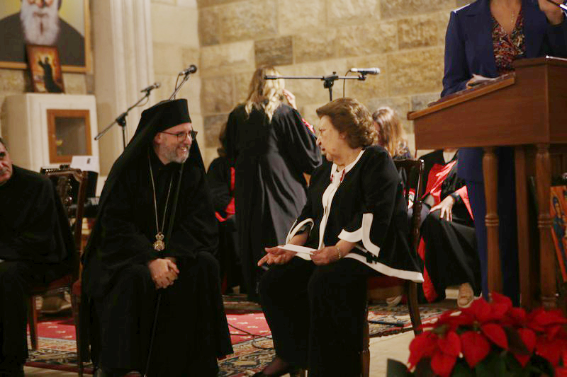 Acsauvel honoring Mrs Nabila Jabbour Fares