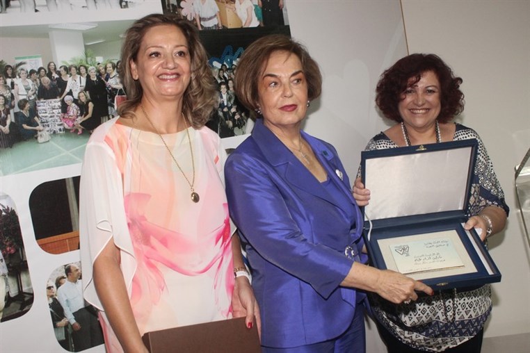 Raya Nasr, Marlène Tayah et Josette Miskaoui.