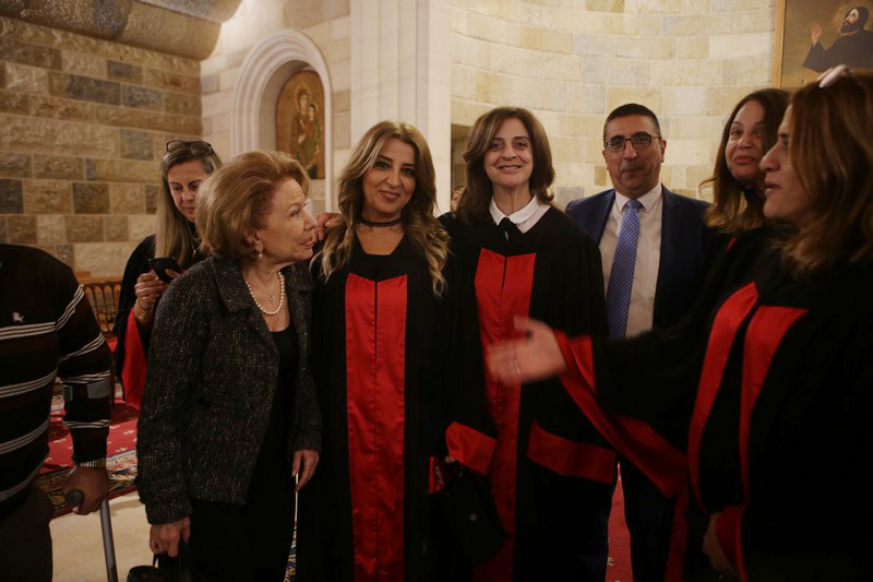 Acsauvel honoring Mrs Nabila Jabbour Fares
