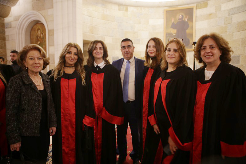 Acsauvel honoring Mrs Nabila Jabbour Fares