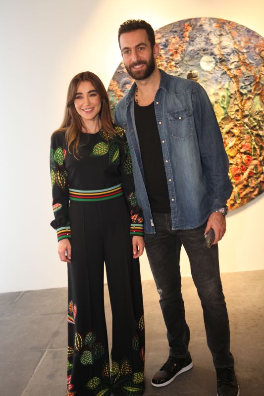 Layal Khawly Alone but not Lonely solo Exhibition event