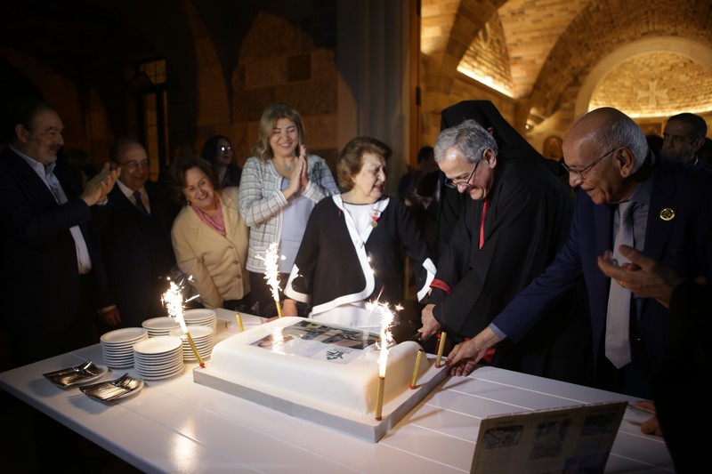 Acsauvel honoring Mrs Nabila Jabbour Fares