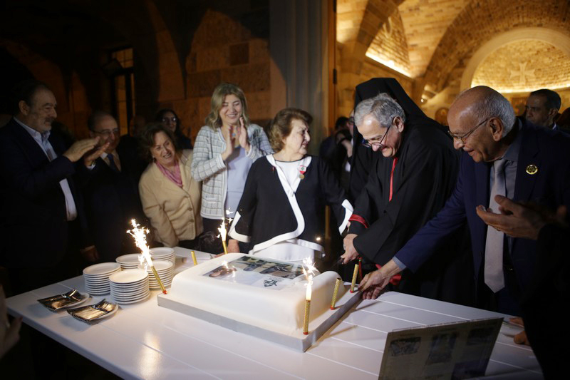 Acsauvel honoring Mrs Nabila Jabbour Fares