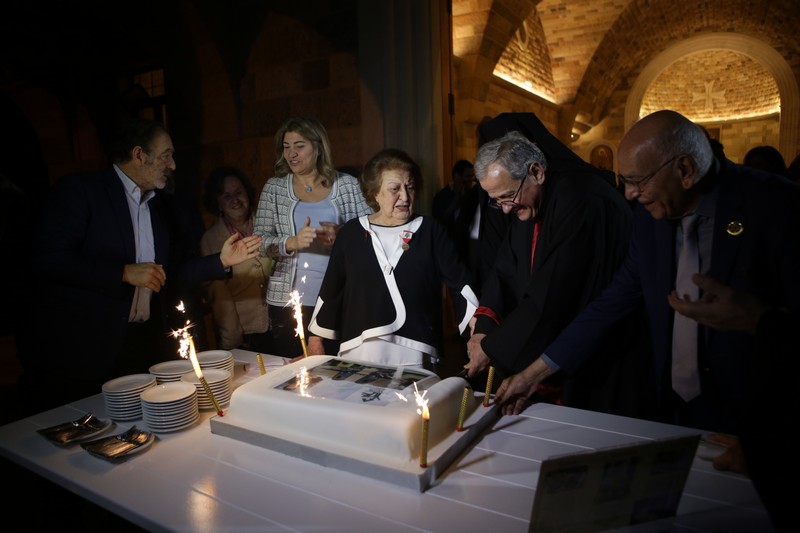 Acsauvel honoring Mrs Nabila Jabbour Fares