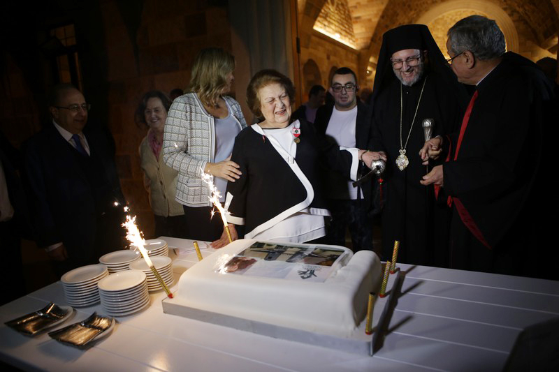 Acsauvel honoring Mrs Nabila Jabbour Fares