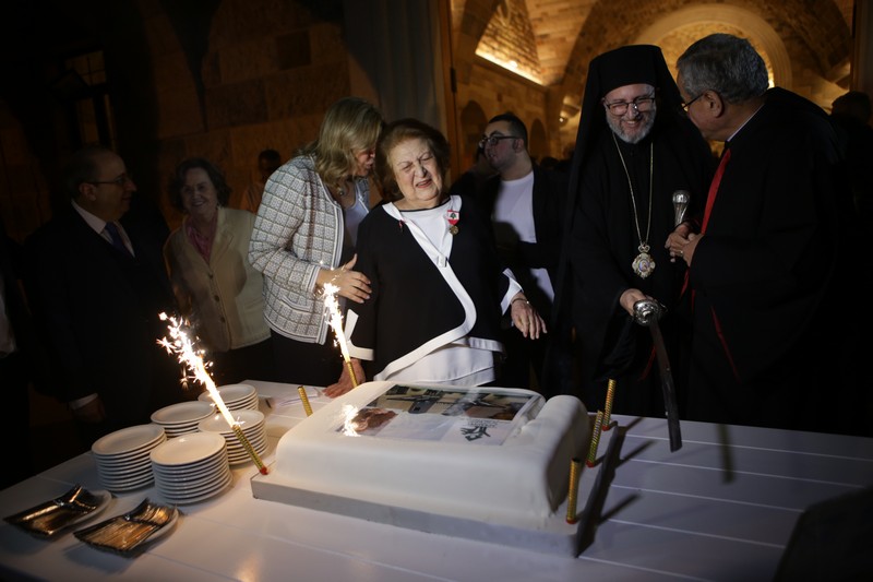 Acsauvel honoring Mrs Nabila Jabbour Fares
