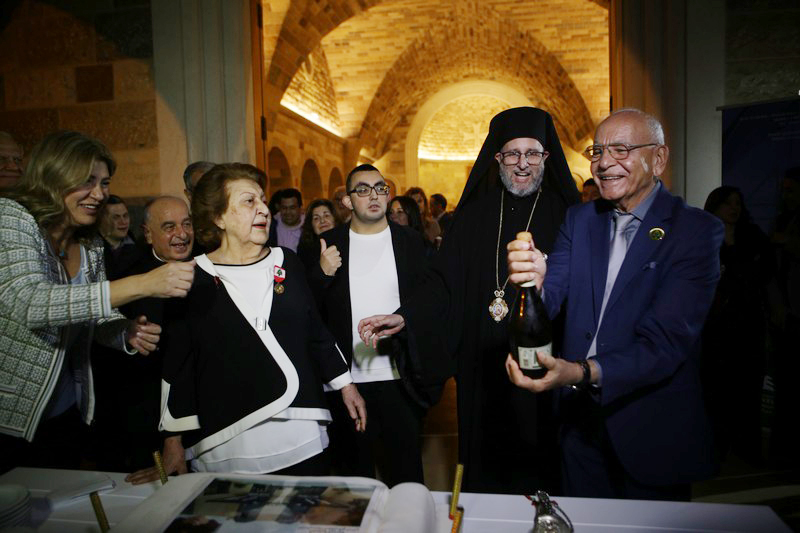 Acsauvel honoring Mrs Nabila Jabbour Fares
