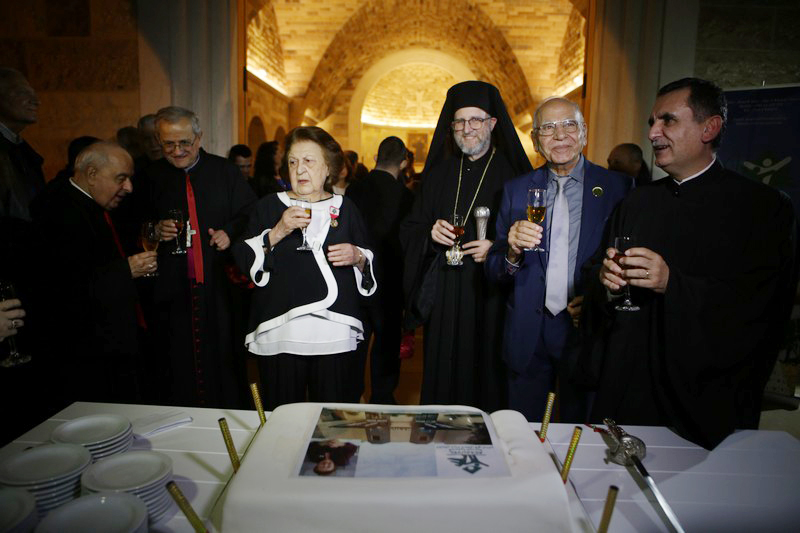 Acsauvel honoring Mrs Nabila Jabbour Fares