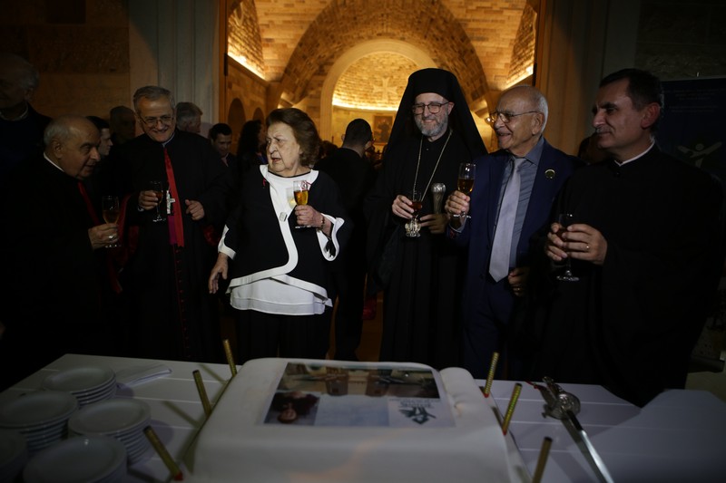 Acsauvel honoring Mrs Nabila Jabbour Fares