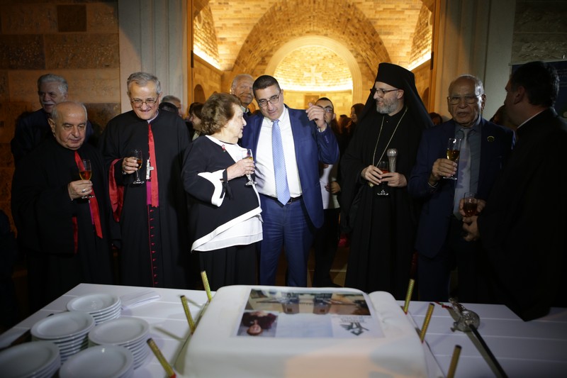 Acsauvel honoring Mrs Nabila Jabbour Fares