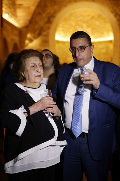 Acsauvel honoring Mrs Nabila Jabbour Fares