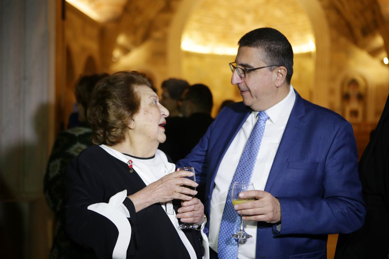 Acsauvel honoring Mrs Nabila Jabbour Fares